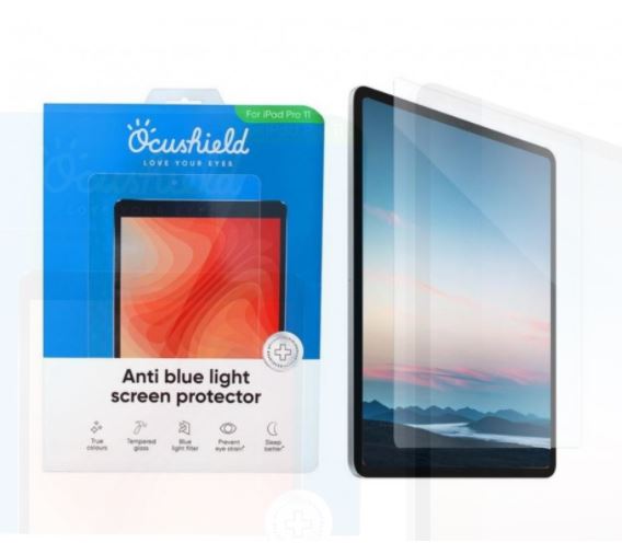 Ocushield • Tvrzené sklo s filtrem blue-light • iPad 7. generace (10.2")