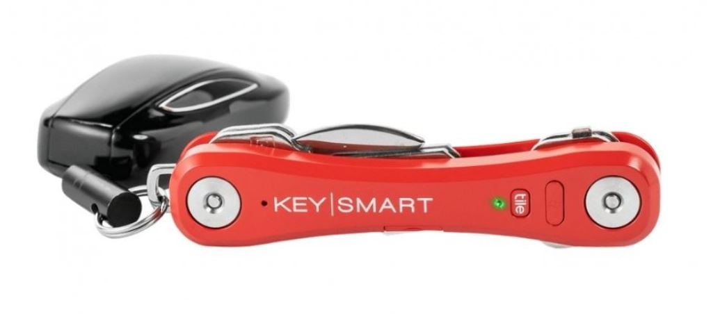KeySmart • Chytrý organizér Klíčů s Tile_Red