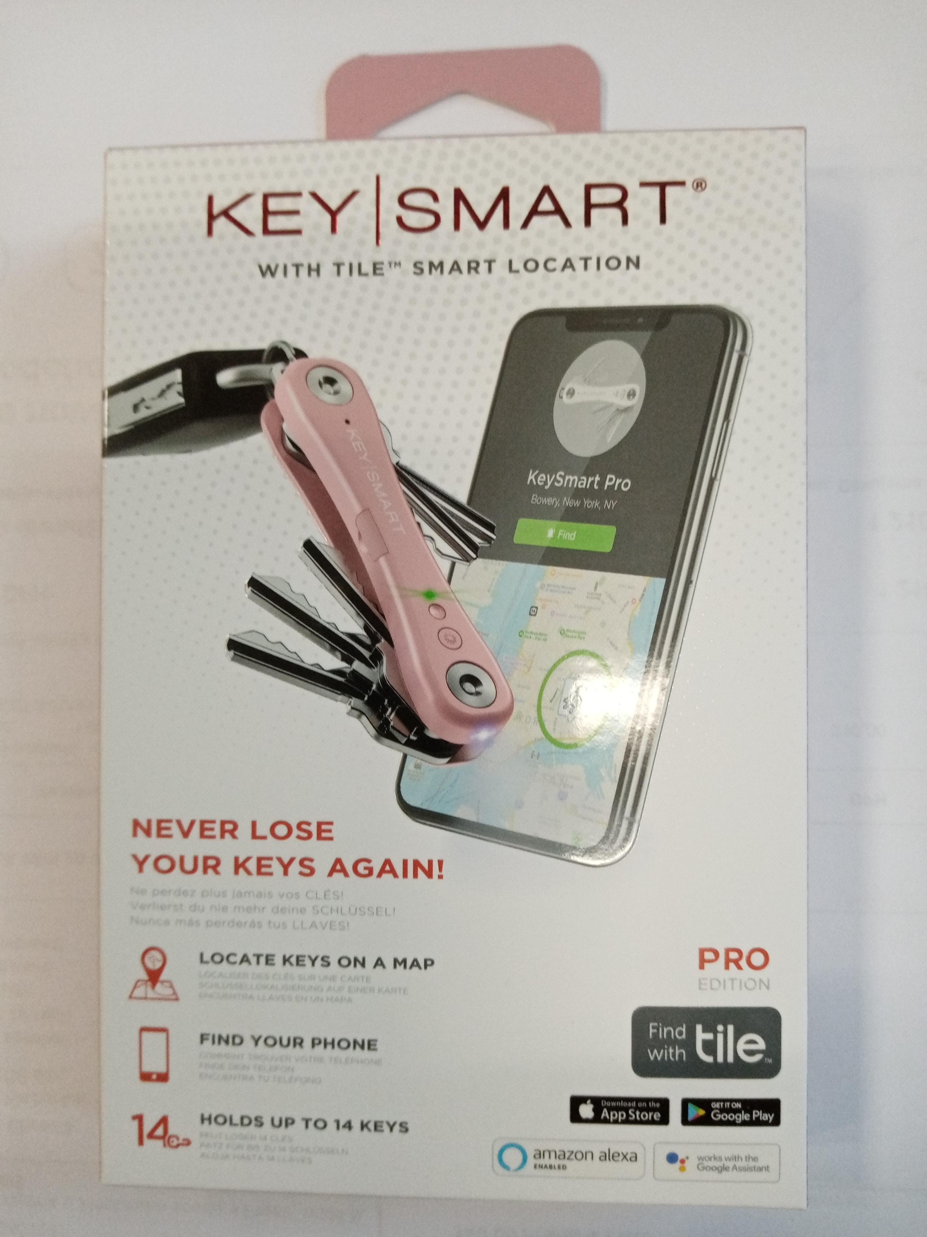 KeySmart • Chytrý organizér Klíčů s Tile_Rose 