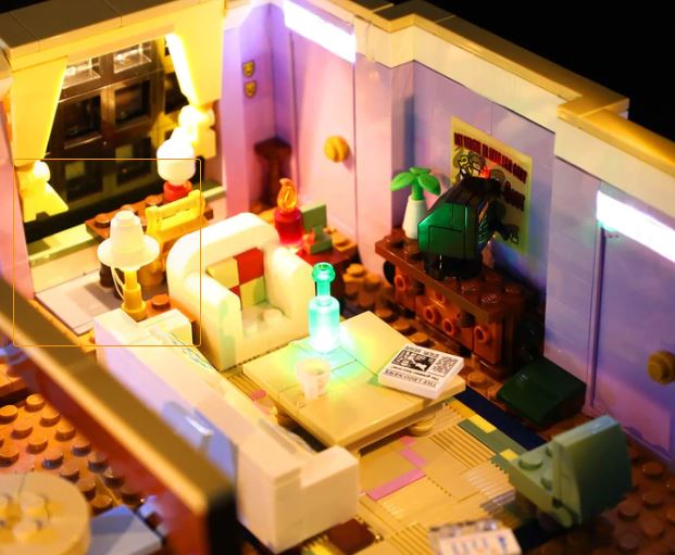 LIGHTAILING • Osvětlení Pro LEGO®- byty ze seriálu Přátelé 10292