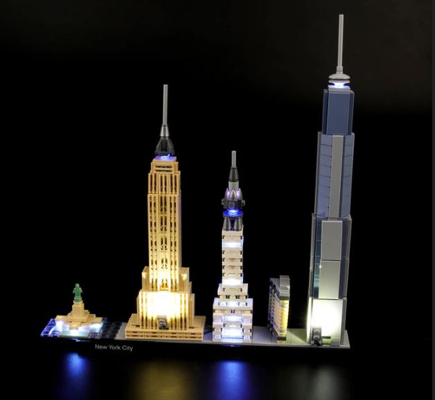 LIGHTAILING • Osvětlení Pro LEGO®- New York City 21028