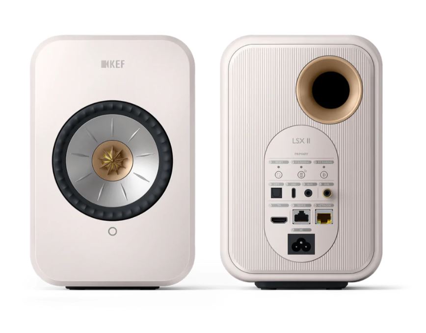 KEF LSX  II  Wireless • aktivní Hi-Fi systém • Mineral White