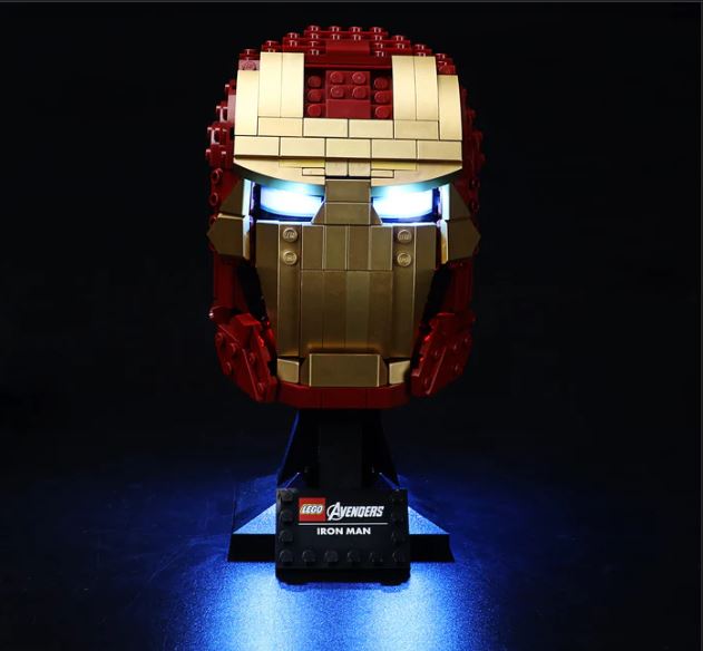 LIGHTAILING • Osvětlení Pro LEGO®- Iron Manova helma (76165)