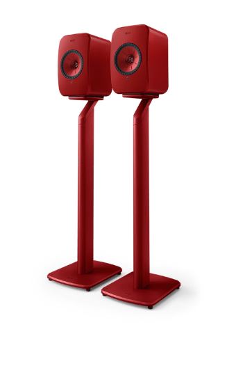 KEF  • S1 stojan podlahový pro  KEF LSX,LSX II • Crimson Red