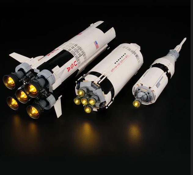 LIGHTAILING • Osvětlení Pro LEGO®-NASA Apollo Saturn V - 92176