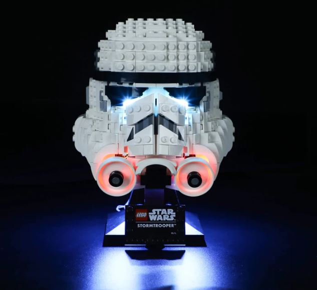 LIGHTAILING • Osvětlení Pro LEGO®-Helma stormtroopera  -  75276 
