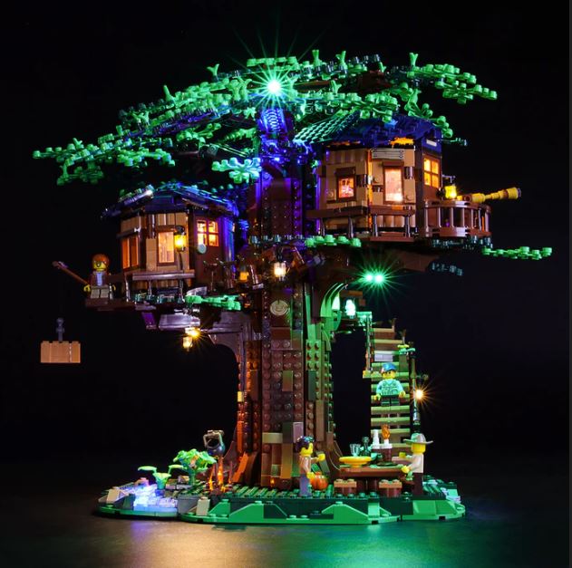 LIGHTAILING • Osvětlení Pro LEGO®- dům na stromě 21318