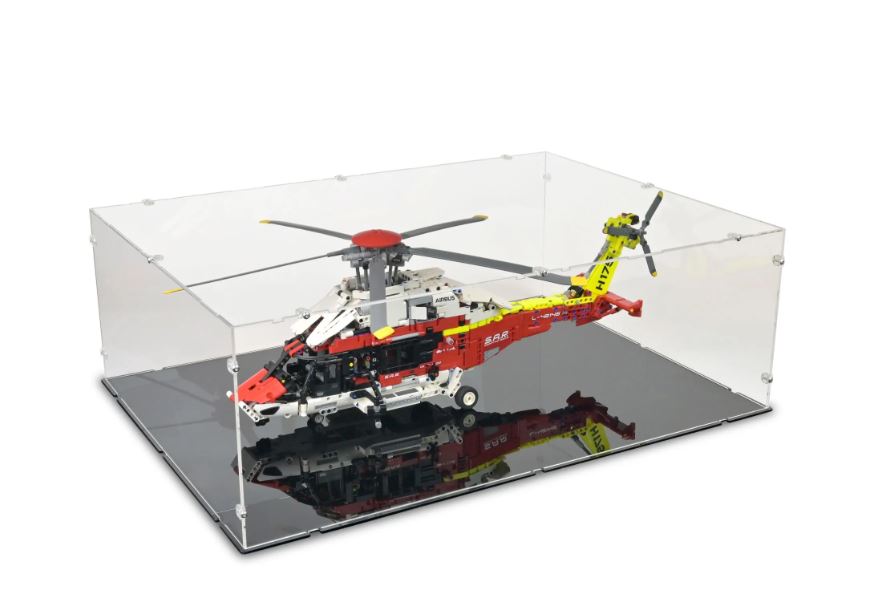 IDISPLAYIT • box na LEGO®- záchranný vrtulník Airbus H175 pro LEGO 42145