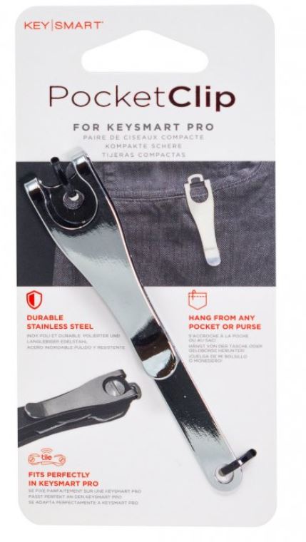 KeySmart Pocket Clip - Silver