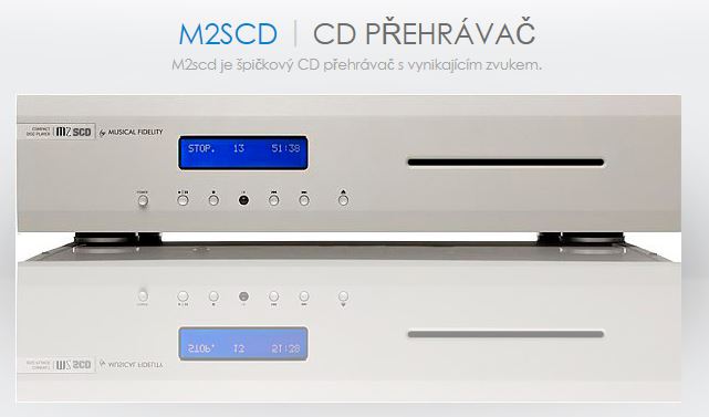M.FIDELITY  • M2s CD •  CD přehrávač - silver