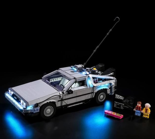 LIGHTAILING • Osvětlení Pro LEGO®- Stroj času z Návratu do budoucnosti 10300