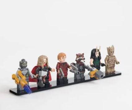 IDISPLAYIT • stojan na LEGO®-  5x destičky na 6ks minifigurk