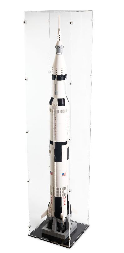 IDISPLAYIT • Vitrína na LEGO®- NASA Apollo Saturn V (Vertical) - 21309 / 92176