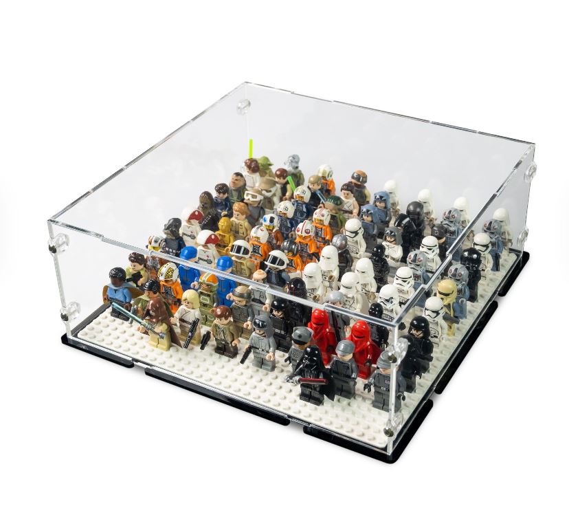 IDISPLAYIT • box na LEGO®- Minifigure Army (32x32 Base Plate)