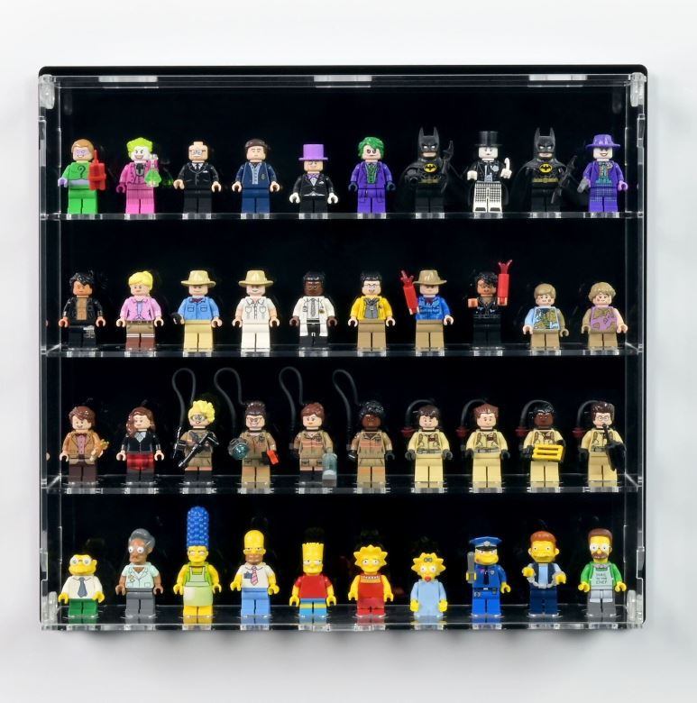 IDISPLAYIT • box na LEGO®- 40 minifigurek " nástěný "