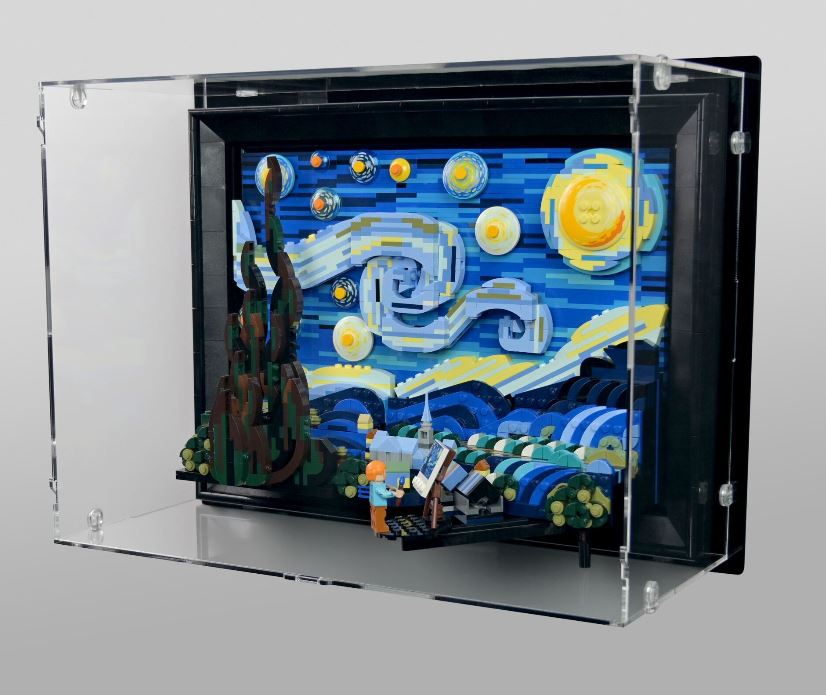 IDISPLAYIT • box na LEGO®- Vincent Van Gogh - 21333 " nástěný"