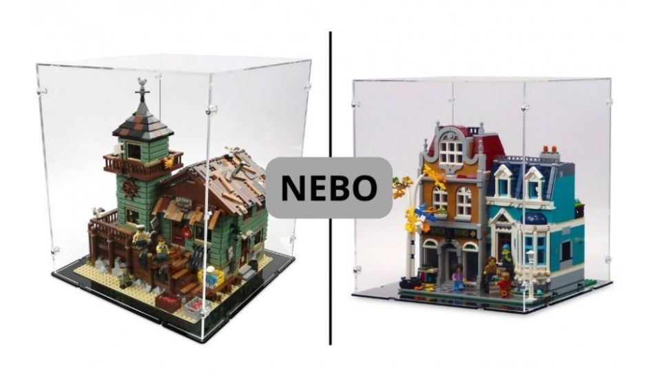 IDISPLAYIT • box na LEGO®- Knihkupectví a Starý rybářský obchod  ( 21310 )