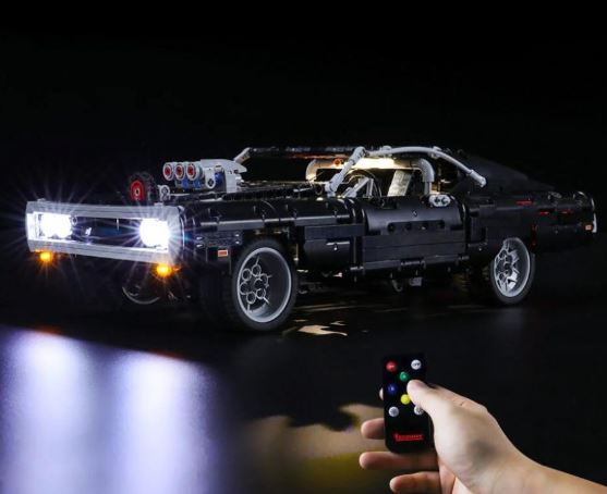LIGHTAILING • Osvětlení Pro LEGO®-Domův Dodge Charger (42111)