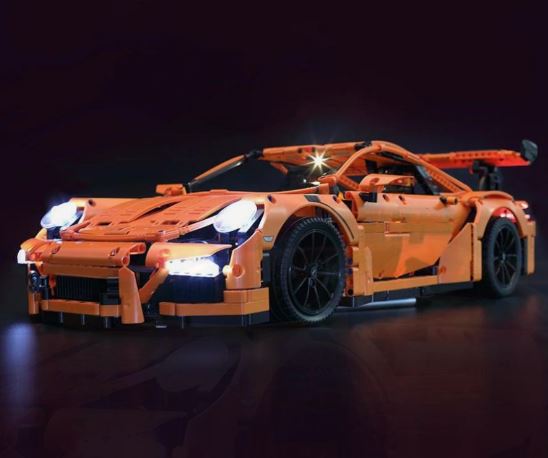LIGHTAILING • Osvětlení Pro LEGO®-Porsche 911 GT3 RS (42056)