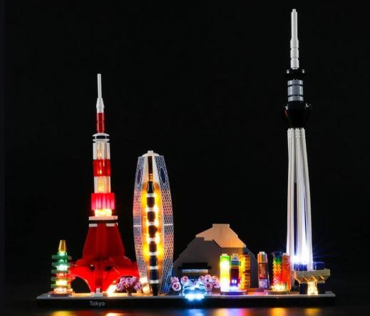 LIGHTAILING • Osvětlení Pro LEGO®-Tokio (21051)