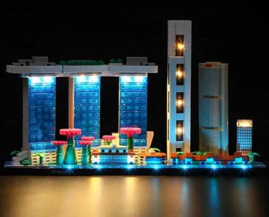LIGHTAILING • Osvětlení Pro LEGO®- Singapur (21057)
