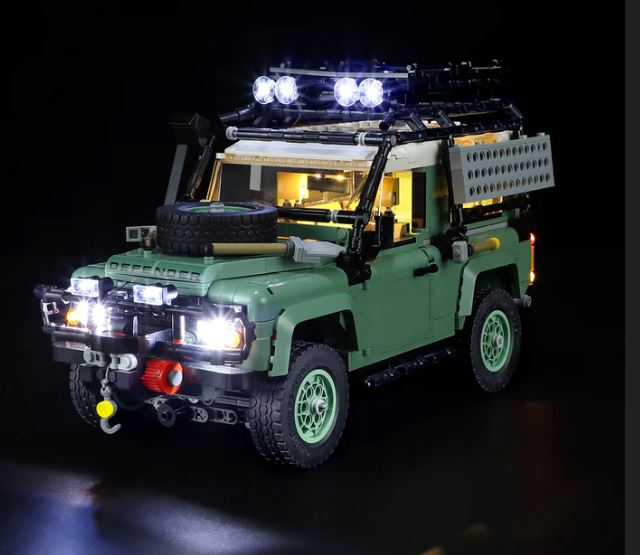 LIGHTAILING • Osvětlení Pro LEGO®-Land Rover Classic Defender 90 10317
