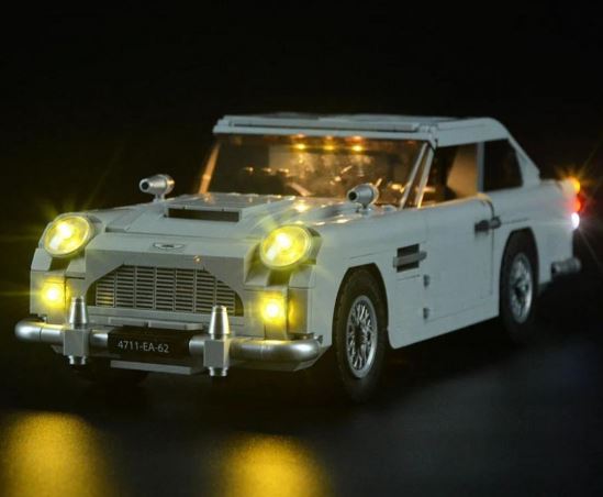 LIGHTAILING • Osvětlení Pro LEGO®-Bondův Aston Martin DB5 (10262)