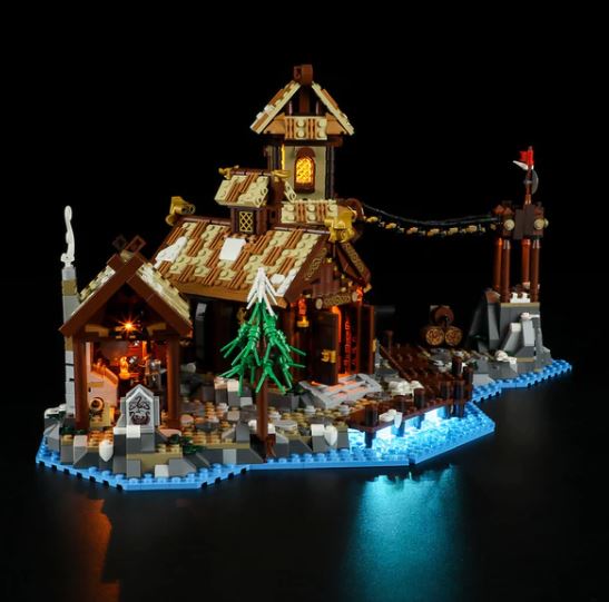 LIGHTAILING • Osvětlení Pro LEGO®-Viking Village 21343