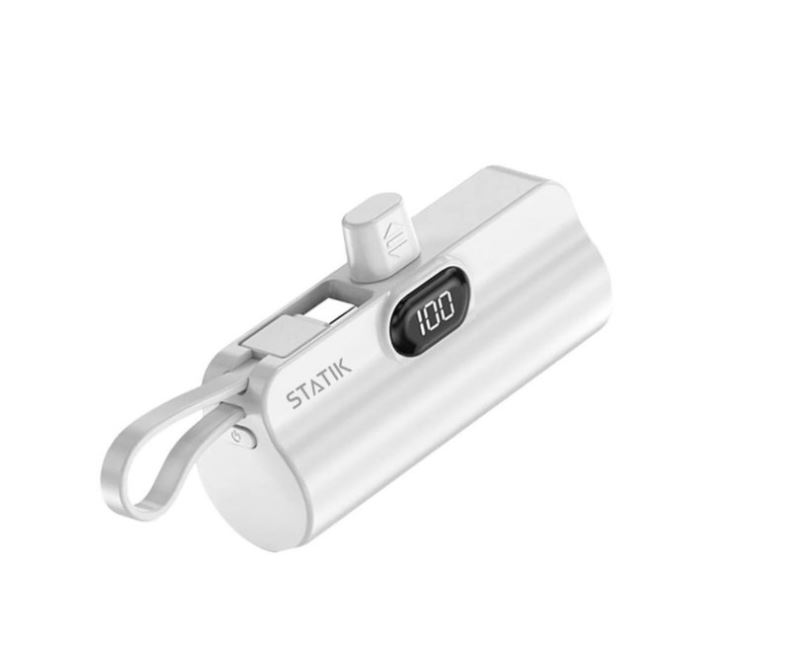 STATIK • Statik Snap-N-Charge™ GO USB-C - White