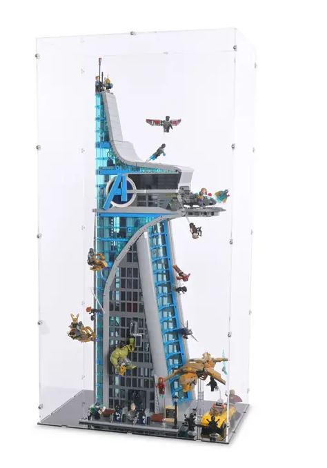 IDISPLAYIT • box na LEGO®- Věžová vitrína Avengers pro LEGO 76269