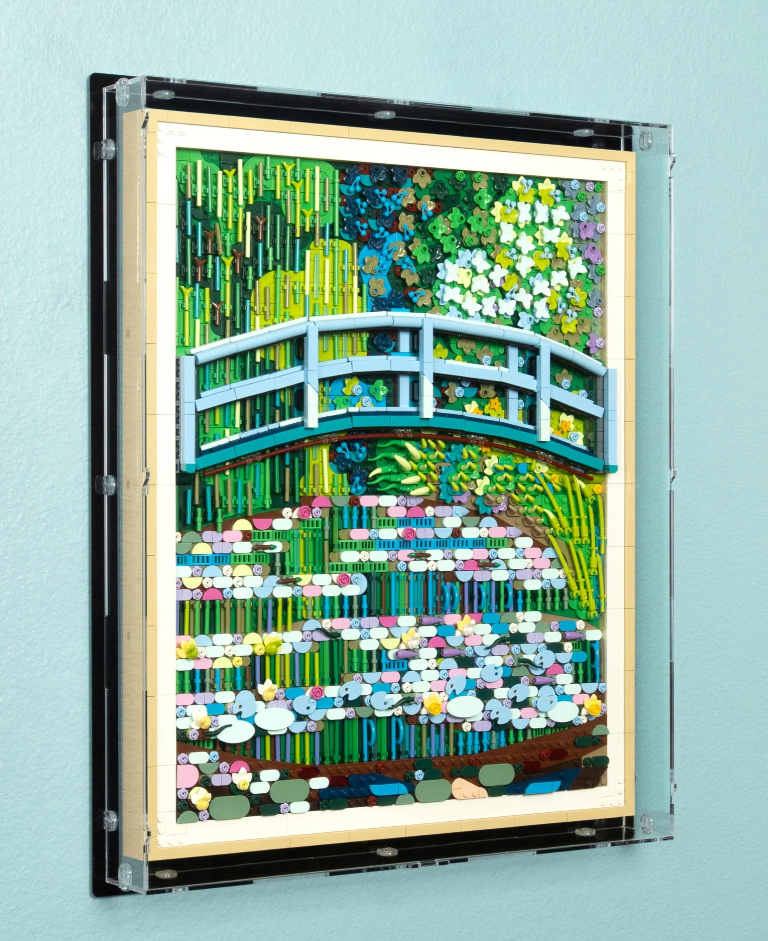 IDISPLAYIT • box na LEGO®- Claude Monet – Most nad jezírkem s lekníny  - 31220
