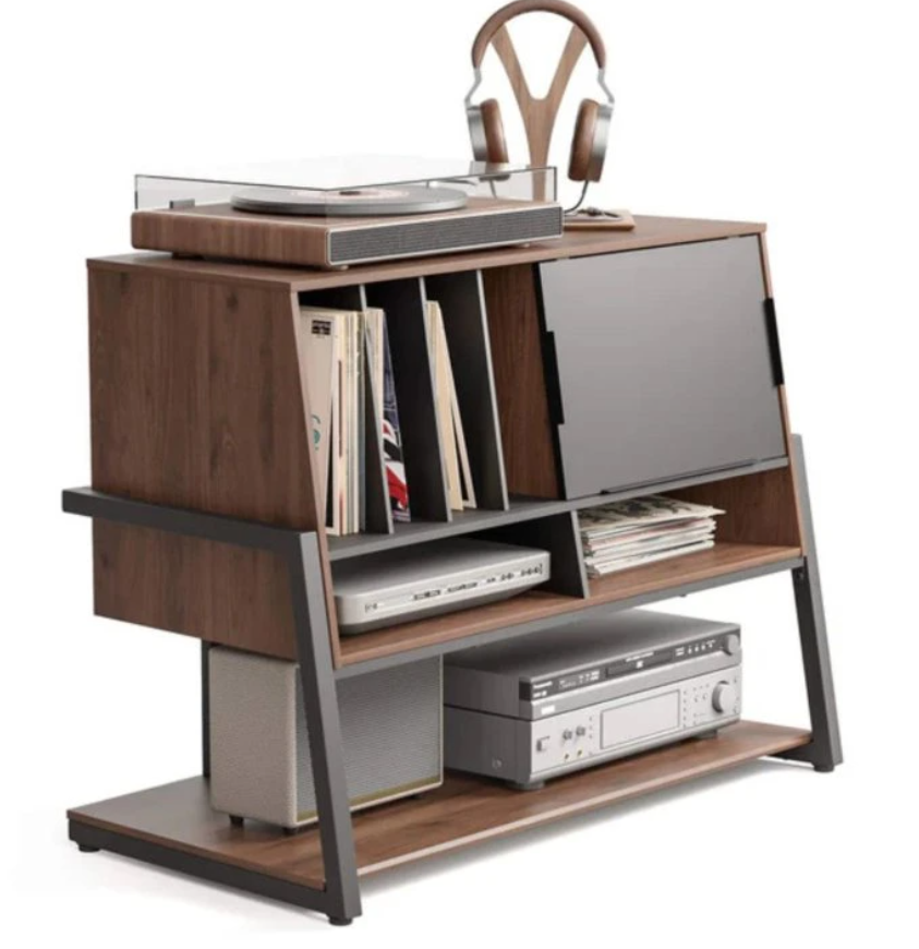 FITUEYES • gramofonový stolek RSF10  Velký  - Walnut / tmavý dub