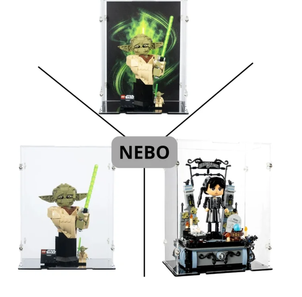IDISPLAYIT • box na LEGO®- Busta Yody a Wednesday (75438,76780)
