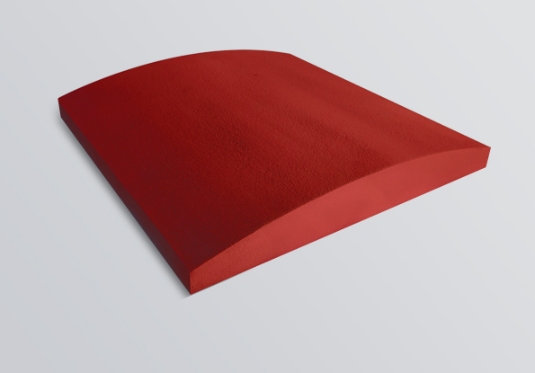 SONITUS • LEVITER_Shapa 8 ( 60x60x8cm/1,44m2),  RED  - 6ks/bal
