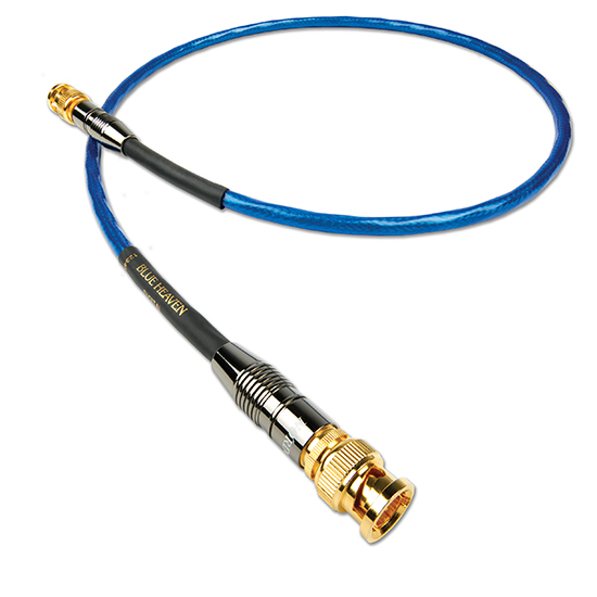 NORDOST  digitální kabel 75 Ohm • Blue Heaven • BNC+RCA - 1,5m 