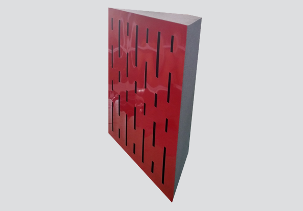 SONITUS • BASS TRAPS  Decotrap Natur  ( 42x42x60cm)  WINE RED  - 2ks /bal